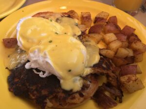 Irish benedict at Miss Portland Diner is how a midwesterner does Portland, breakfast style.