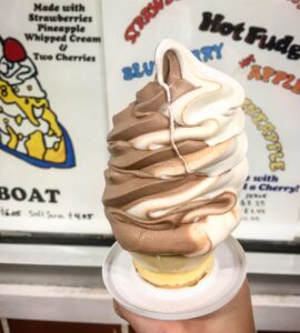 A cone at the Dairy Corner is a sweet way for a Midwesterner to do Portland