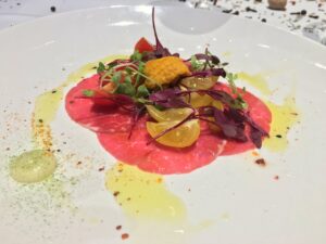 Carne crudo at TIQA