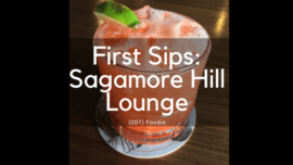 First Sips: Sagamore Hill Lounge