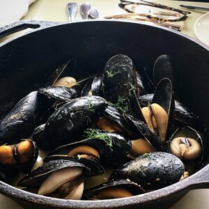 Bang Island Mussels at Scales are the next stop on the delectable Maine Food For Thought Tour