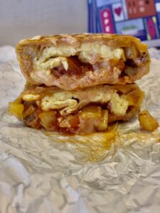 baristas + bites breakfast burrito has to be a new comfort food essential!