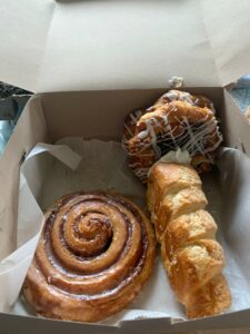 Why not have pastries in a quarantine takeout round up?