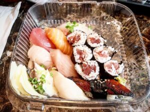 If you've got a sushi craving, my takeout quarantine round up has the answers you need