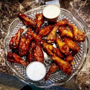 Ooh yeah, get you some take and bake wings off this quarantine takeout round up from Liquid Riot, you know you want them