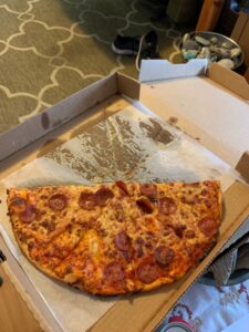 Pat's Pizza is just a classic so of course it found a spot on the quarantine takeout round up