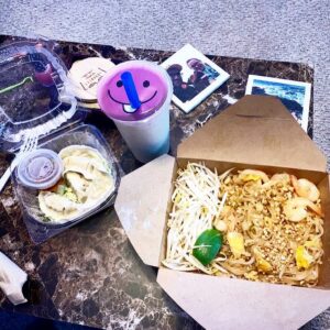 Oh yes, there's pad thai and bubble tea to be found in this quarantine takeout round up as well!