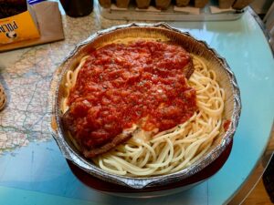 I'll always order eggplant parm and that's why it's part of this quarantine takeout round up!