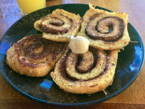 Why can't cinnamon roll French Toast be a holiday gift?